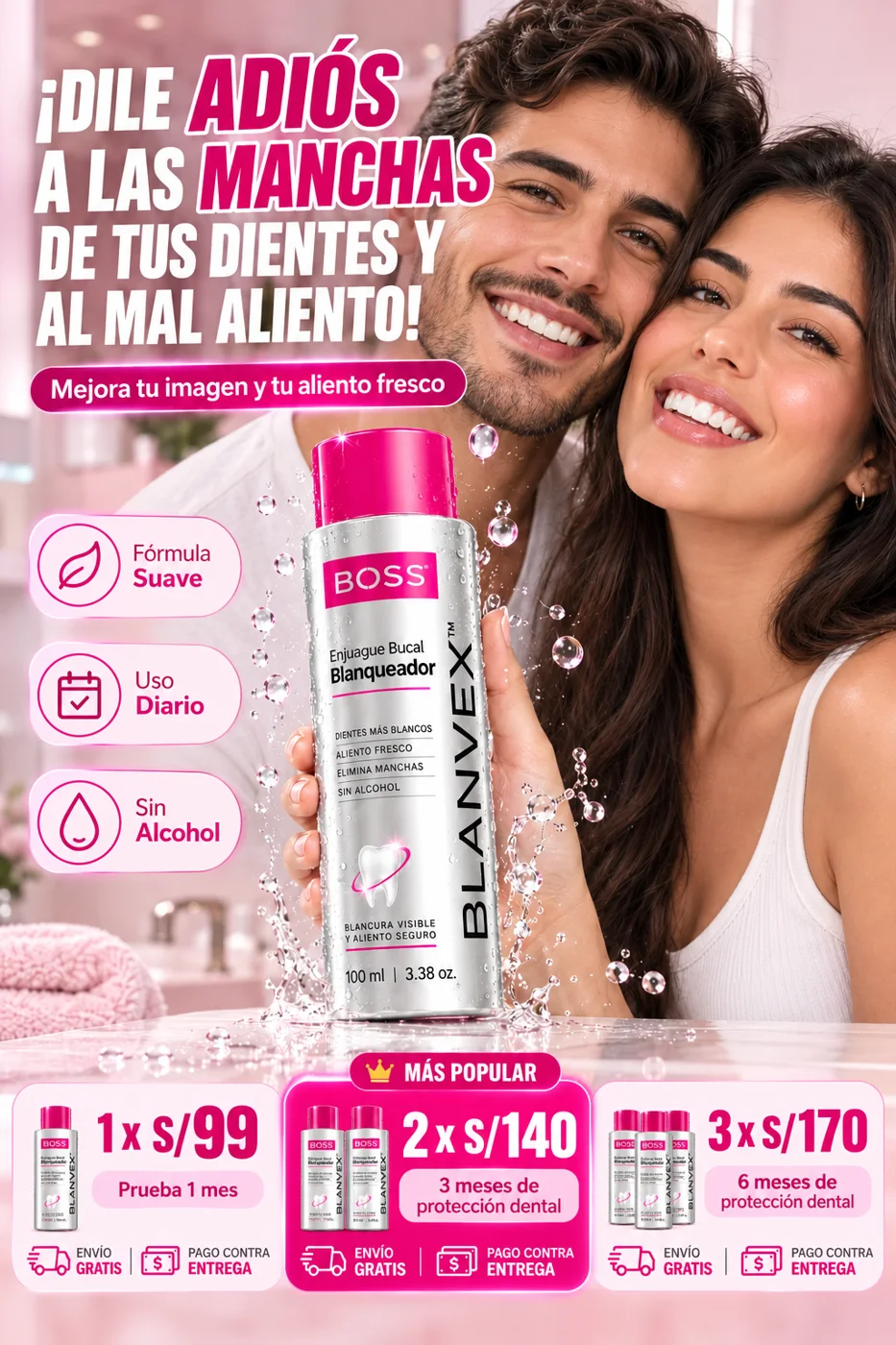Pareja feliz y enjuague dental BLANVEX.png