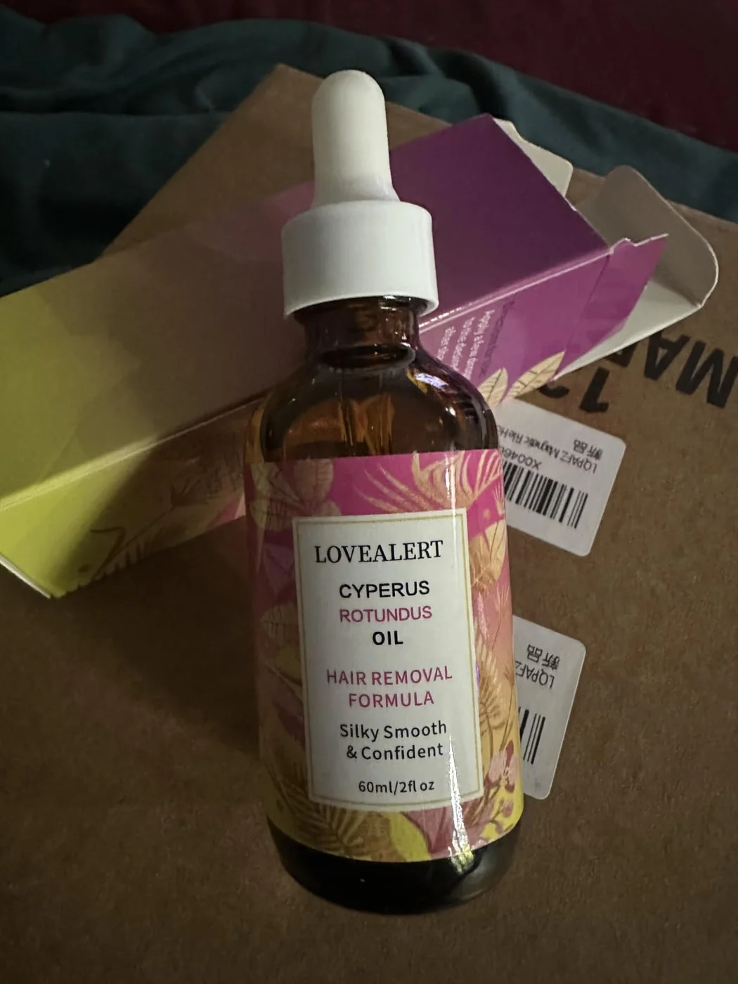 Producto recibido por Ana G.
