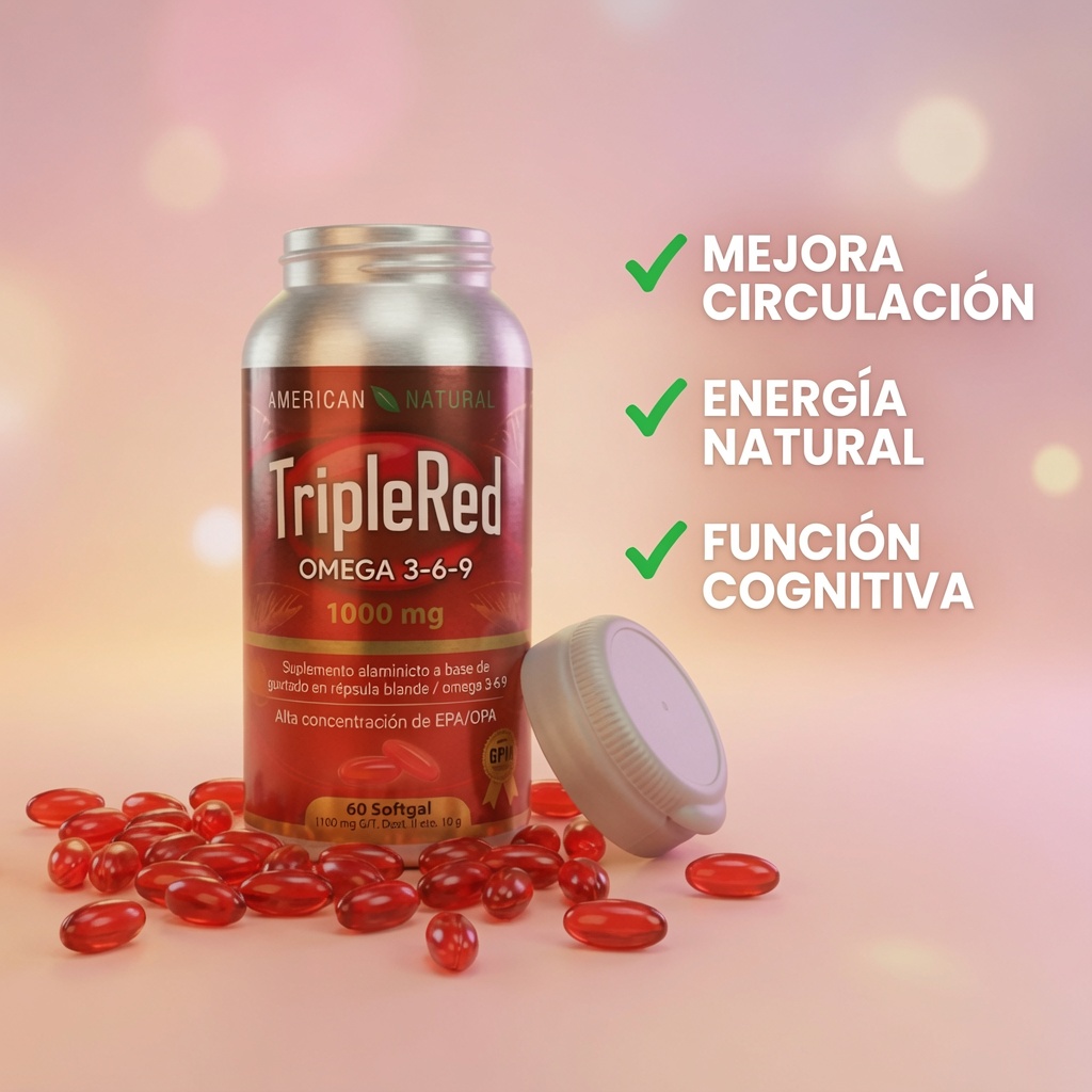 Triple Red Omega 3-6-9