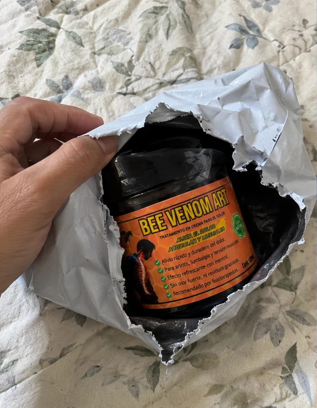 Producto recibido por Carlos M.
