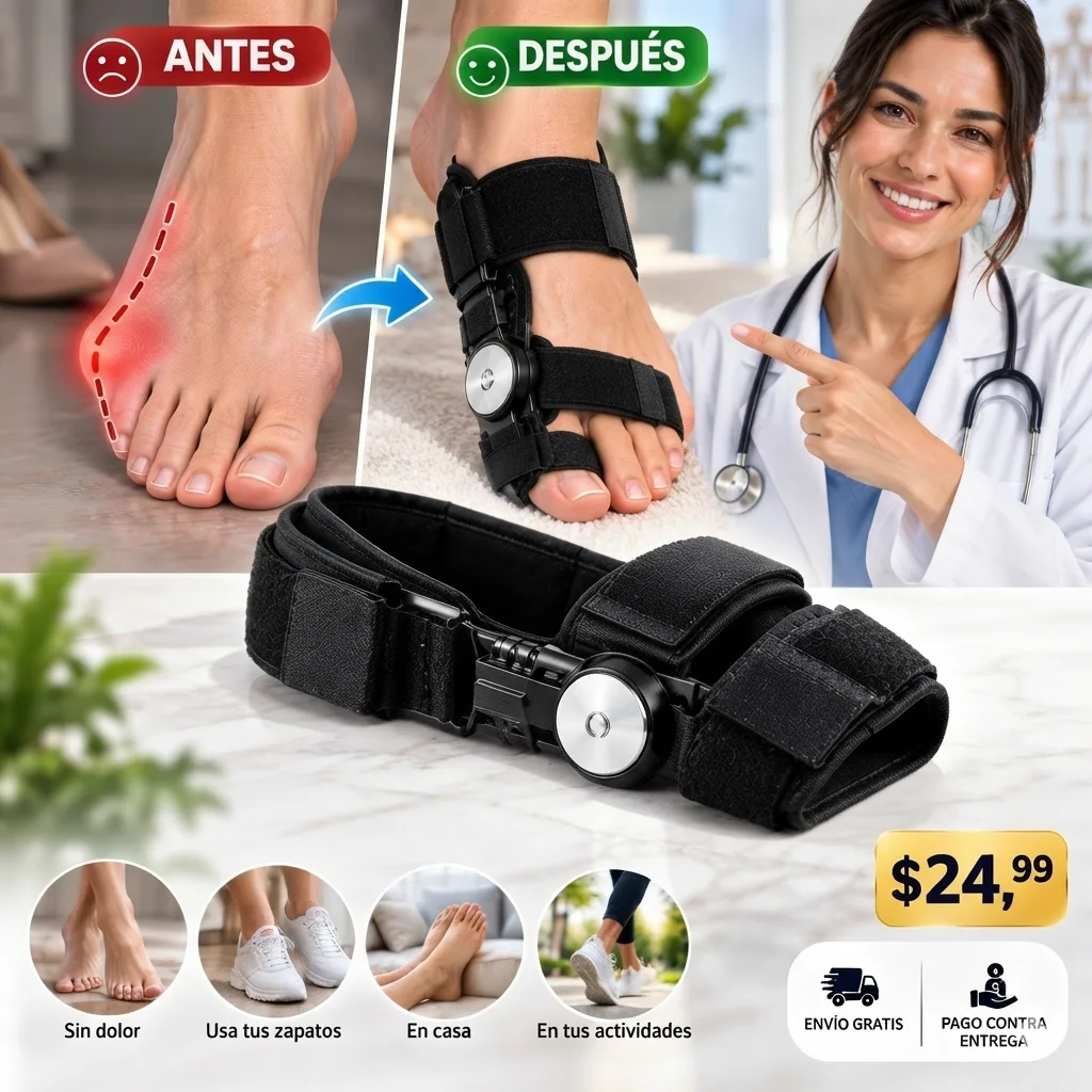 CORRECTOR ORTOPÉDICO DE JUANETES