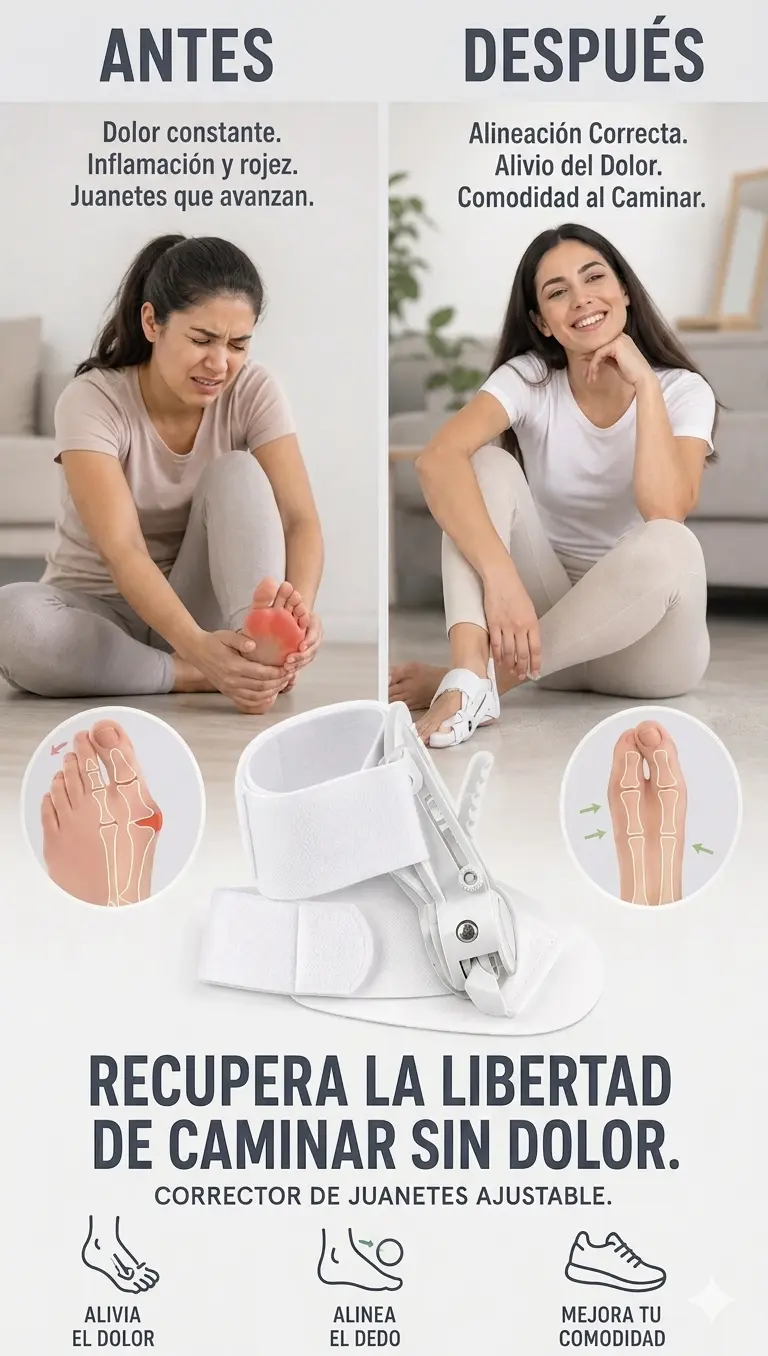CORRECTOR ORTOPÉDICO DE JUANETES